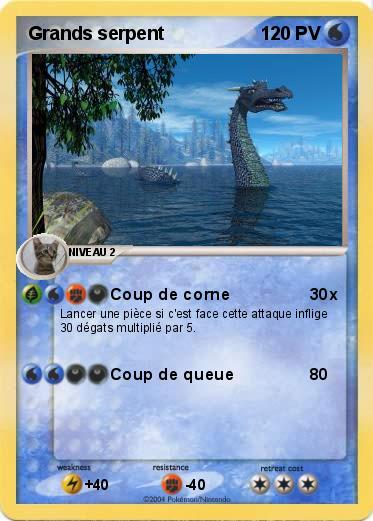 Pokemon Grands serpent