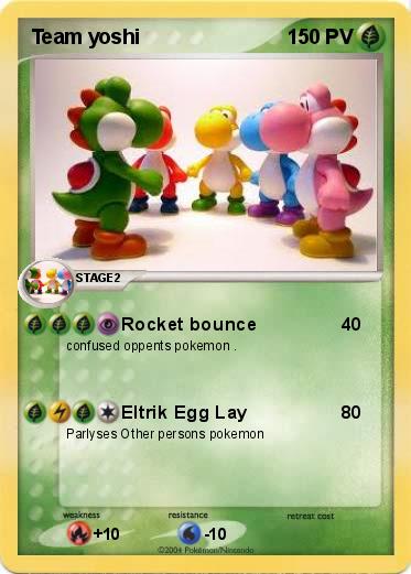 Pokemon Team yoshi