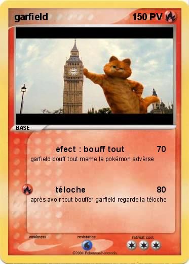 Pokemon garfield 