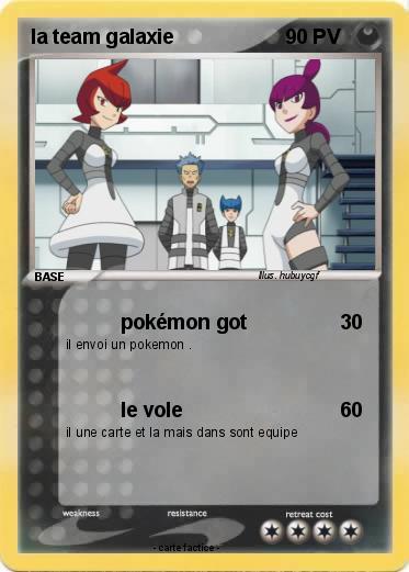 Pokemon la team galaxie