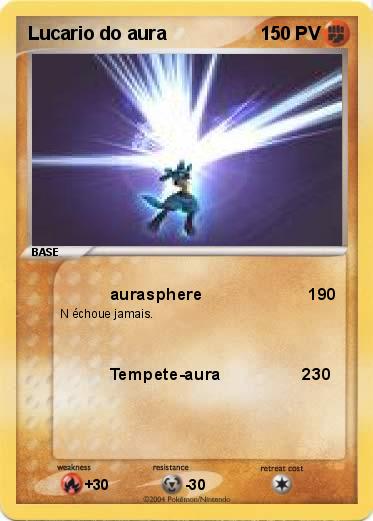 Pokemon Lucario do aura