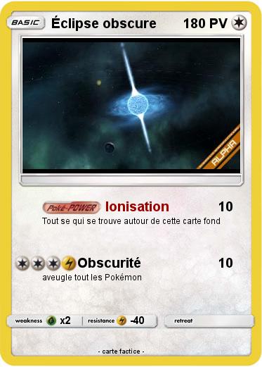 Pokemon Éclipse obscure