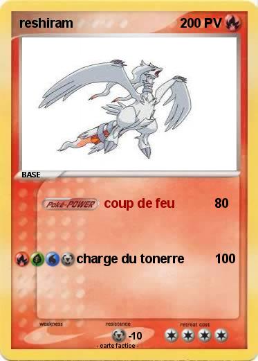 Pokemon reshiram