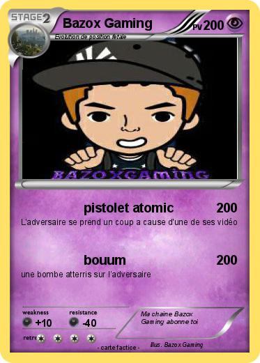 Pokemon Bazox Gaming