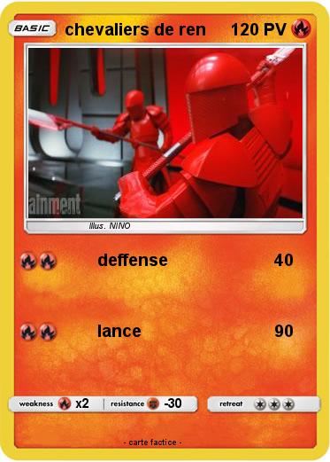 Pokemon chevaliers de ren
