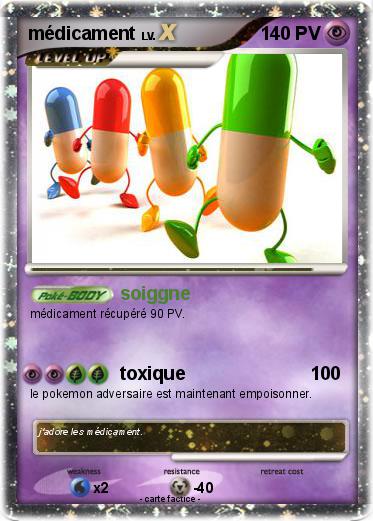 Pokemon médicament