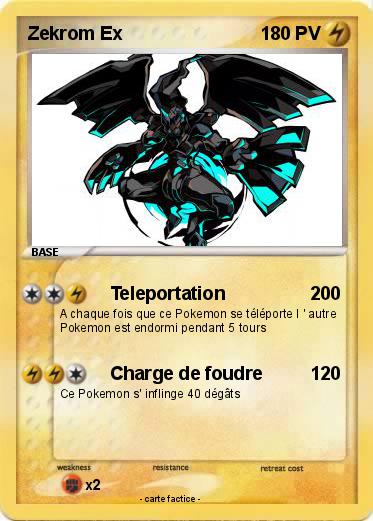 Pokemon Zekrom Ex