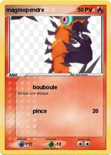 Pokemon magmopendre