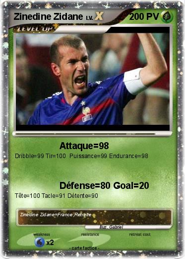 Pokemon Zinedine Zidane