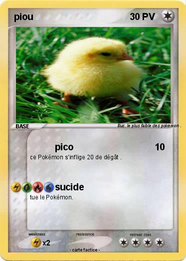 Pokemon piou