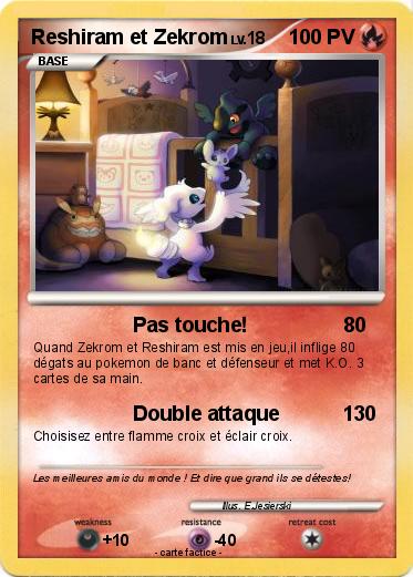 Pokemon Reshiram et Zekrom