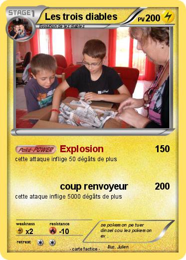 Pokemon Les trois diables