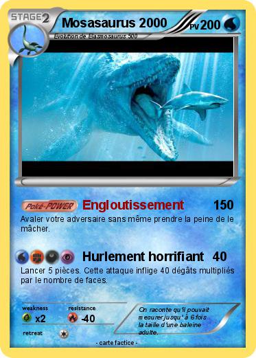 Pokemon Mosasaurus 2000