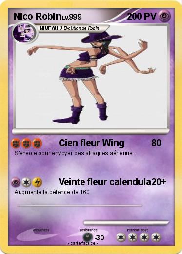 Pokemon Nico Robin
