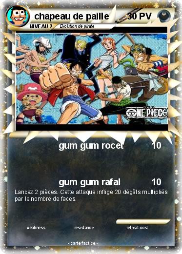 Pokemon chapeau de paille