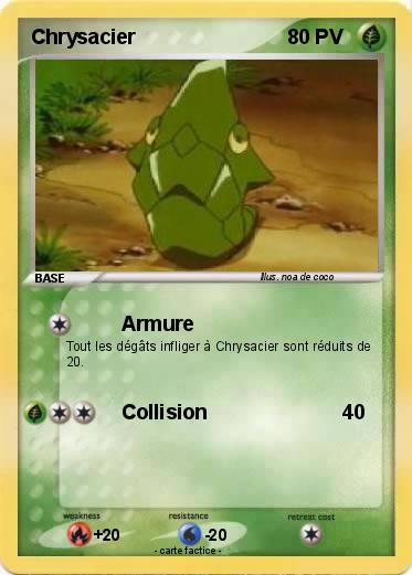 Pokemon Chrysacier