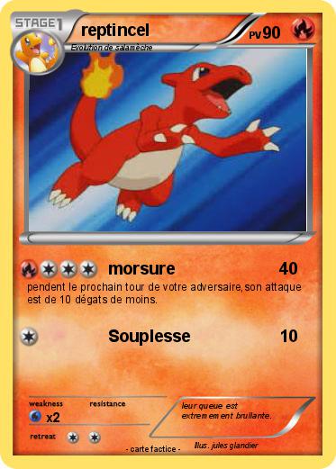 Pokemon reptincel