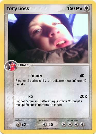 Pokemon tony boss