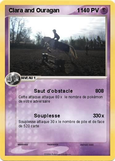 Pokemon Clara and Ouragan           1