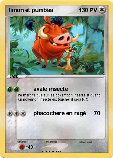 Pokemon timon et pumbaa