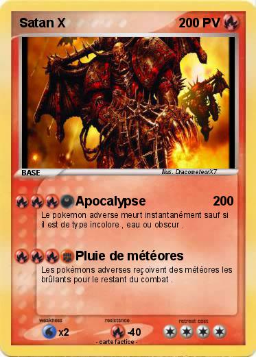 Pokemon Satan X