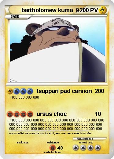 Pokemon bartholomew kuma  9