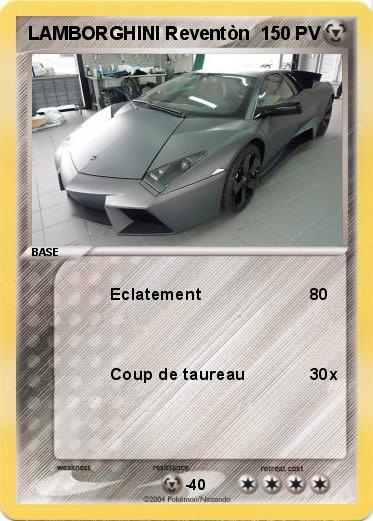 Pokemon LAMBORGHINI Reventòn