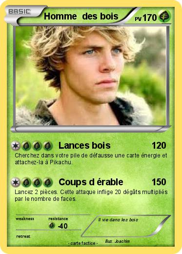 Pokemon Homme  des bois