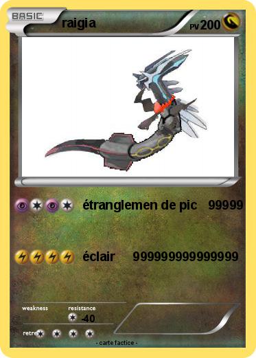 Pokemon raigia