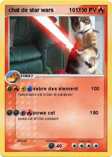 Pokemon chat de star wars          101.