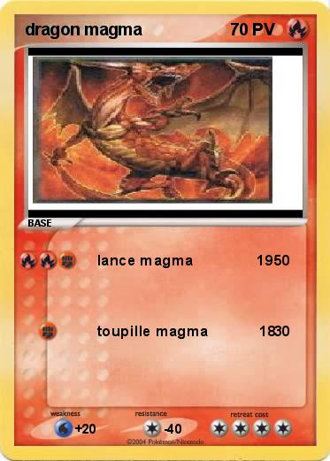 Pokemon dragon magma