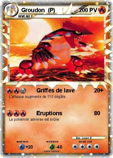 Pokemon Groudon  (P)