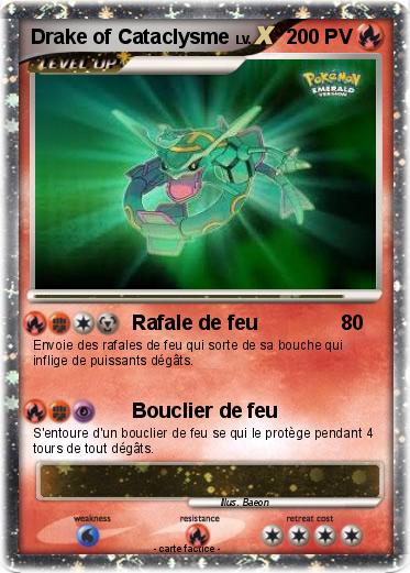 Pokemon Drake of Cataclysme