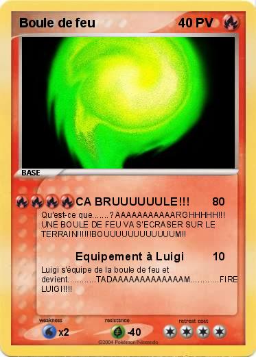 Pokemon Boule de feu 