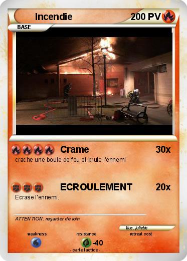 Pokemon Incendie