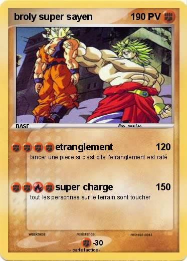 Pokemon broly super sayen