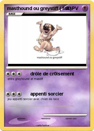 Pokemon masthound ou greystiff ( fail )