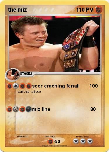 Pokemon the miz