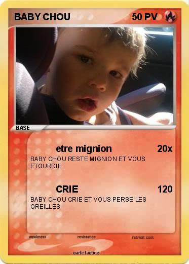 Pokemon BABY CHOU