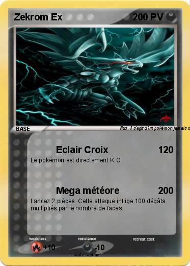 Pokemon Zekrom Ex