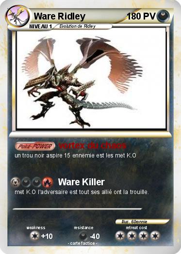 Pokemon Ware Ridley