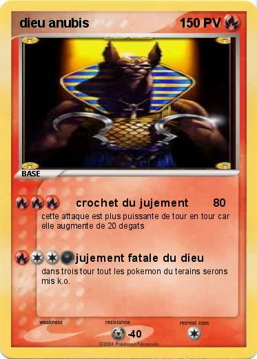 Pokemon dieu anubis