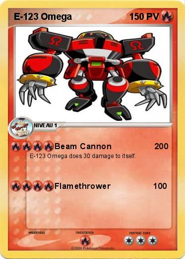 Pokemon E-123 Omega
