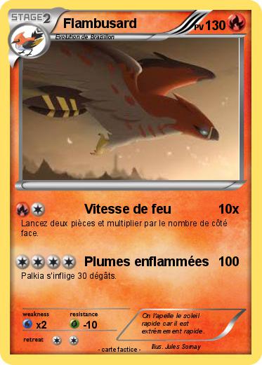 Pokemon Flambusard