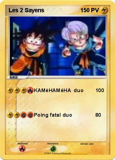 Pokemon Les 2 Sayens