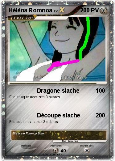 Pokemon Hélèna Roronoa