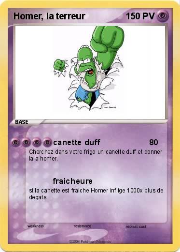 Pokemon Homer, la terreur