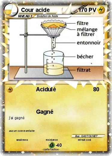 Pokemon Cour acide
