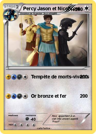 Pokemon Percy Jason et NicoFrost