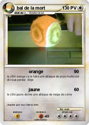 Pokemon bal de la mort